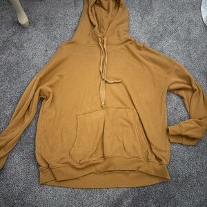 American Eagle Outfitters Tan Hoodie